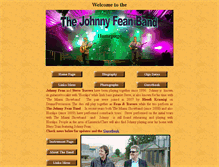 Tablet Screenshot of johnnyfean.com